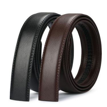 HOT men's automatic buckle No Buckle Brand Men High Quality Male Genuine Strap Jeans Belt free shipping 3.5cm belts_mkmklike.com