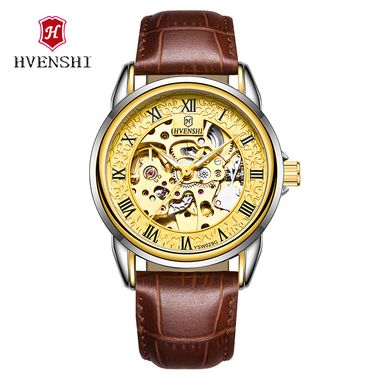 New Fashion Trend Men's Double sided Hollow Fully Automatic Mechanical Watch_voghion.com