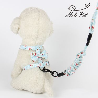 New Cat Leash Adjustable Chest And Back Harness Set For Walking Cats, Popular I-Shaped Design_voghion.com