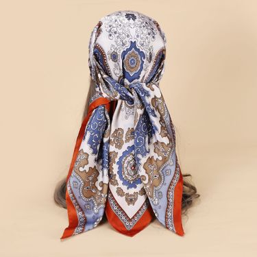 Scarf Digital Printing Graduation Design Sample Square Towel_voghion.com