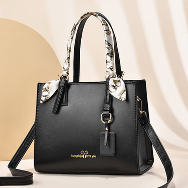 New 2024 Women's Handbag Large Capacity Mom's Simple Scarf One Shoulder Crossbody Bag Gift_voghion.com