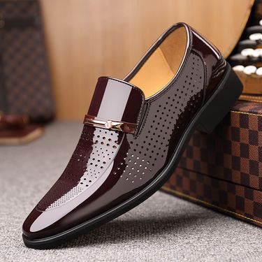 Sleeve Leather Business Breathable, Summer Shoes, Youth Men's Sandals, Casual Formal Occasions_vogvips.com