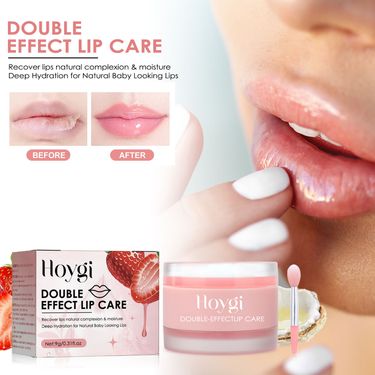 Double Effect Moisturizing Lip, Moisturizing, Anti Cracking, Dead Skin Removal, Tender Care, And Fade Lip Lines_voghion.com
