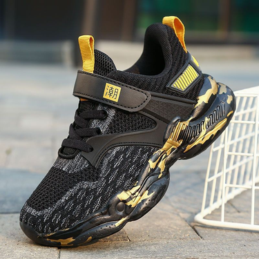 Mother&Kids Boys' shoes Summer breathable mesh surface soft sole non-slip fashion fashion handsome fashion big boy boy_voghion.com