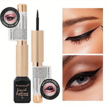 Eye Shadow & Liner Combination Black Rose Beauty Silky Color Enhancement Eyeliner Long Lasting Pearlescent Eyeshadow Waterproof_voghion.com