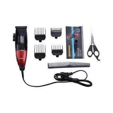 IGEMEI Barber shop hair clipper professional hair trimmer for men electric cutter hair cutting machine with cord haircut_voghion.com