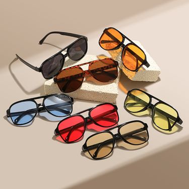 New Pc Frame Round Sunglasses Women Men Vintage Brand Square Sunglasses For Male Shades Female Glasses Anti-Glare Sunglasses_voghion.com