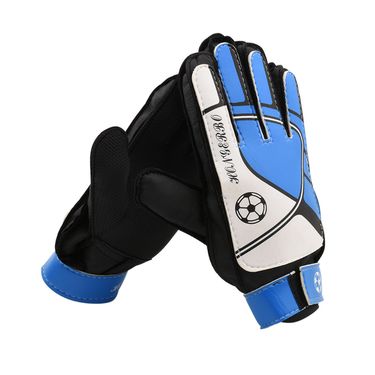 Children's Soccer Goalkeeper Gloves Non-Slip Latex Adult Goalkeeper Gloves with Finger Guard Men's and Women's Sports Gloves_viptrois.com