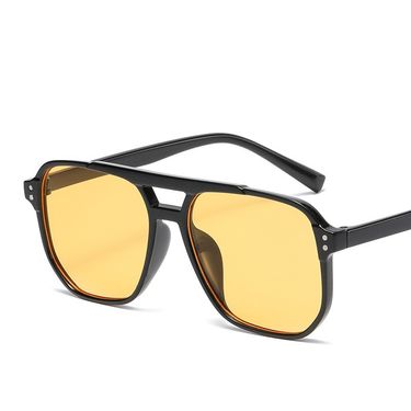 Fashion Classic Sunglasses Men Outdoor Sun Glasses Women New Large Frame Retro Trend Plastic Brand Designer Eyewear_voghion.com