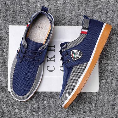Men's Classic Beijing Cloth Shoes - Breathable Anti-Slip Work Shoes With Rubber Sole For Spring/Autumn - Comfortable Casual Kung Fu Shoes For Dad_voghion.com