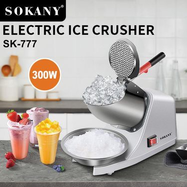 3-in-1 Multifunction Appliance, 500W Blender Ice Crusher & Food Chopper, BPA-Free Jar With 4 Blades EU Plug_voghion.com