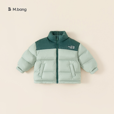 Winter Children's Down Jacket Casual Baby Color Coat Warm White Duck Down_voghion.com