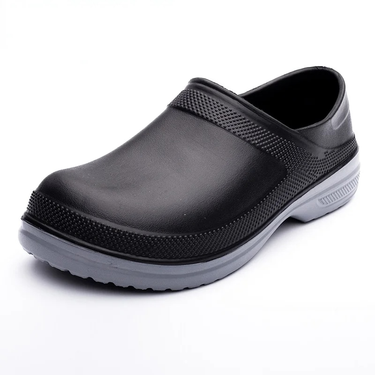 High Quality EVA Chef Non-slip Watepoof Oil-Poof Kitchen Cook Flat Woking Shoes Hotel Restauant Clogs Men_voghion.com