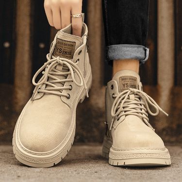 Martin 2024 new autumn winter British style men's sports and leisure high top workwear boots men_voghion.com