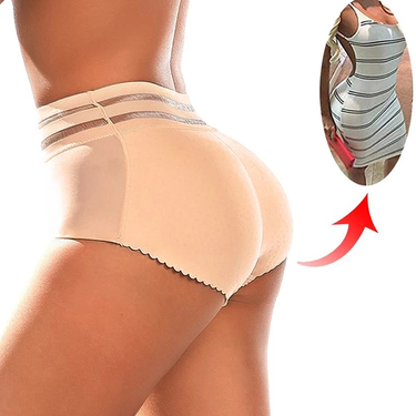 Butt Lifter Pants Women Buttocks Plump Hips Shaping Panties Ass with Pad Fake Booty Hip Enhancer Shaper Shorts_voghion.com