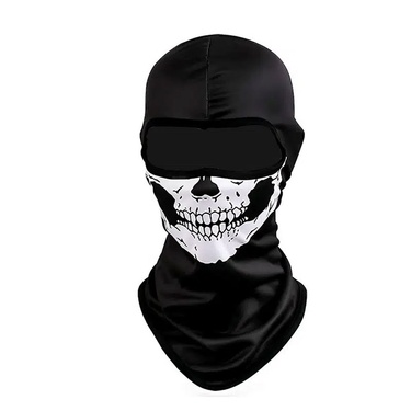 Halloween Skull Print Balaclava Cosplay Costume Ghost Full Face Bike Face Mask Outdoor Motorcycle Riding Men Hat Ski_voghion.com