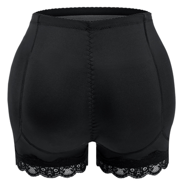 Women's belly drawing pants women's buttock rich crotch leggings buttock lifting pants lace side strap hip pad waist body shaping panties_voghion.com