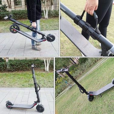 ROCKBROS Shoulder Folding Bike Strap Scooter Stem Binding Handle_voghion.com