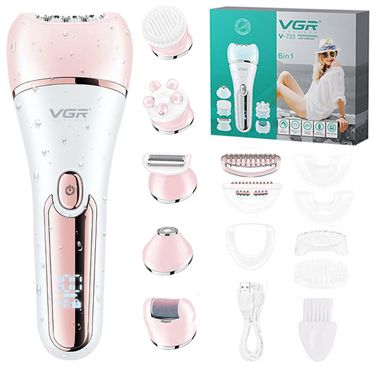 Original vgr elektrische Frauen Epilierer weibliche Rasierer Bein Körper Haaren tfernung Lippen Kinn Enthaarung sdame Bikini Trimmer Gesichts haar re_voghion.com