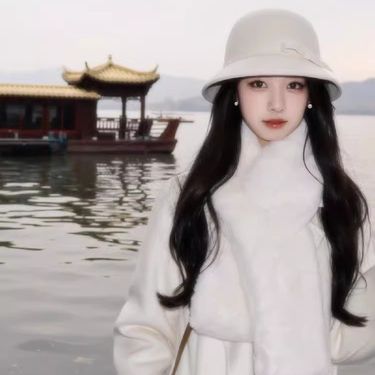 Women's Fisherman Hat 2025 Fall/Winter New Woolen Warm Bucket Hat_voghion.com