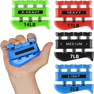 Finger Strengthener Finger Exerciser for Forearm and Hand Strengthener Hand Grip Workout Equipment for Musician Rock Climbing_voghion.com