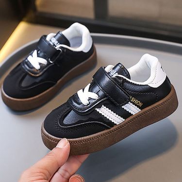 Autumn For Kids PU Leather Children's Tennis Anti-slippery Soft-soled Casual Shoes Boy's Sneakers_voghion.com