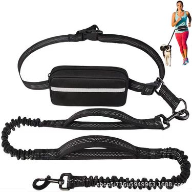 Waist Bag Pet Outdoor Sports Dog Walking Anti-Burst Retractable Leash Training Large Dogs_voghion.com