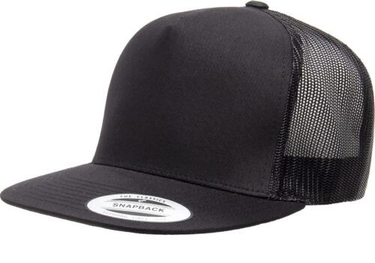 Yupoong Classic 5-Panel Trucker Hat Blank 6006 Snapback FLEXFIT Cap Adjustable_voghion.com