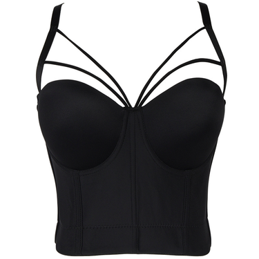 Women's non-slip triangle camisole waistcoat molding bodice sexy with underwire backless wrap chest on the day Always wearable_viptrois.com