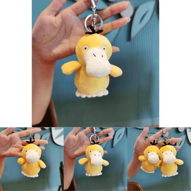 Keychain Psyduck Plush Adorable Cartoon Character Soft Toy Cute Accessory Gift_voghion.com