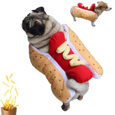 Costume Cat Dress Warm Carnival Christmas Hot Dog Burger Party Transformation Outfit_voghion.com