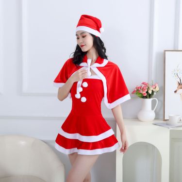 New Christmas Costumes Santa Claus Adult And Female Performance Costumes Christmas Costumes Skirts Christmas Nightclub Performance Costumes_voghion.com