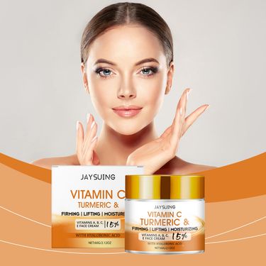 JAYSUING Vitamin C Turmeric Firming Face Cream_voghion.com
