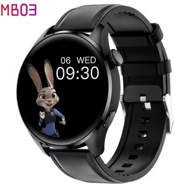 MB03 Smart Bracelet Watch Heart Rate Blood Pressure Step Count Sports Music Bluetooth Call NFC Offline Payment Wearable_voghion.com