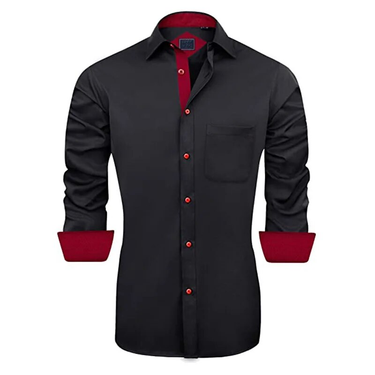 2024Spring and Autumn men's fashionable formal clothing, high-end cotton shirt patterns_mkmklike.com