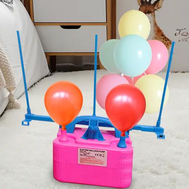 Electric Balloon Pump With Measuring Function - Fast Inflation For Parties, Events - EU/US/UK Plug_voghion.com