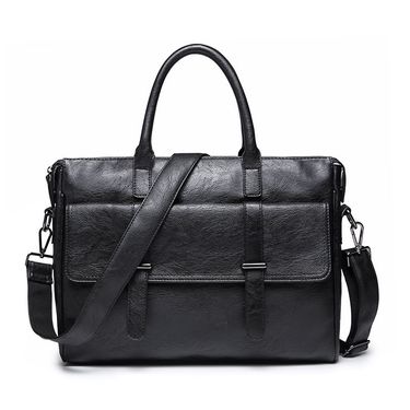 Minimalist And Trendy Men's Handbag, Single Shoulder Crossbody Bag, Business Commuting Briefcase, Computer Bag, Mailman Bag_voghion.com