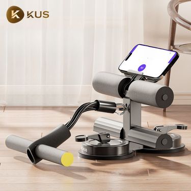 Sit-Up Aid Home Indoor Suction Cup Roller Multifunctional Abdominal Muscle Training Fitness Equipment_voghion.com