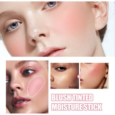 EELHOE Highlighter Base Contour Natural Nude Makeup Waterproof Lightweight Multi-functional Blush Stick_voghion.com
