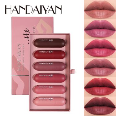 HANDAIYAN lipstick genuine set tape recorder-shaped lipstick women's Lasting Moisturizing lip gloss_voghion.com