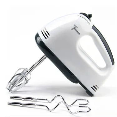 100W 7 Speeds Control Hand Mini Mixer Food Blender Multifunctional Food Processor Kitchen Mini Electric Manual Cooking Tools_voghion.com