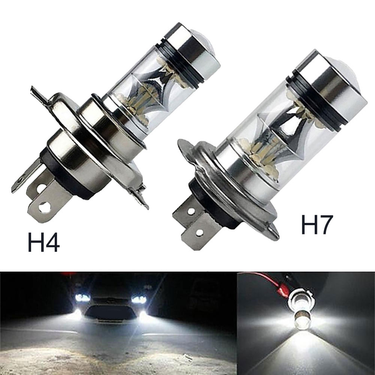 Fuzhongfu Car Light Bright Strong Penetrability Aluminum Alloy 12V Halogen Bulb Driving Headlight Vehicle Supplies_voghion.com