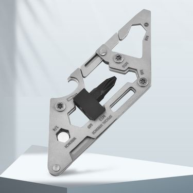 Carabiner Multifunctional Small Tool Outdoor Equipment Camping Supplies Cross Screwdriver Wrench_voghion.com