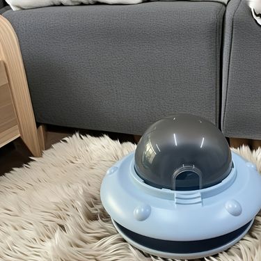 Hot New Toy Cat Dog Flying Saucer Pet Automatic Feeder_voghion.com