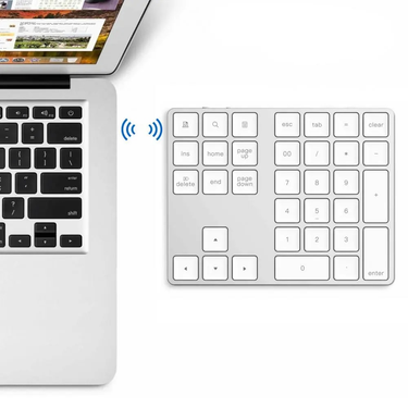 Widely Compatible Ergonomic Bluetooth-compatible3.0 Portable Mini Number Keypad for Accountant_voghion.com