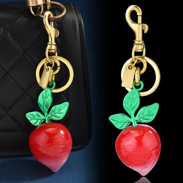 Exquisite Women's Fruit Keychain Fashion Accessories Carrot Bag Pendant_voghion.com
