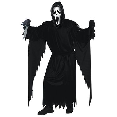 Halloween Kids' Costumes + Adult Scream Cosplay Outfits | Scary Horror Role-Play Clothes For Masquerade Parties_voghion.com