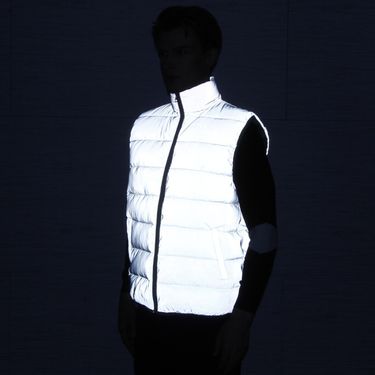 Men's Clothing reflective Silk cotton cotton vest ins couple sports cycling night running warm vest_voghion.com