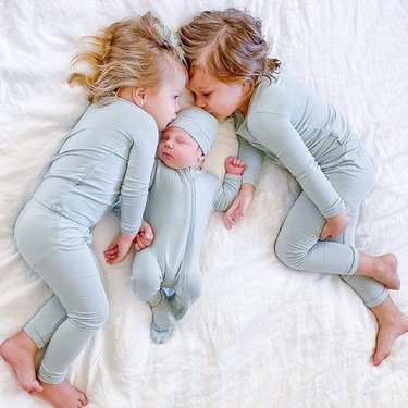 Children's Bamboo Fiber Baby Long Johns Set Girls And Boys Underwear Base Pajamas Children's Home Wear_voghion.com