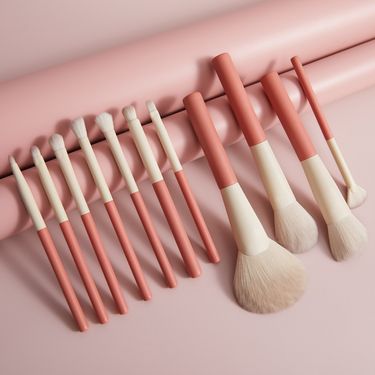 Makeup Tools Holiday Series 12 Makeup Brushes Set Full Set Convenient Beginners Highlight Concealer Brush Super Soft Makeup Tool_voghion.com